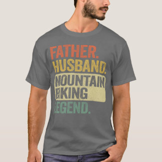 ファーザーマウンテンサイクリングレジェンドヴィンテージMtb Tシャツ