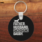 ファーザー夫ダッシュントおもしろいダッシュント キーホルダー (正面)