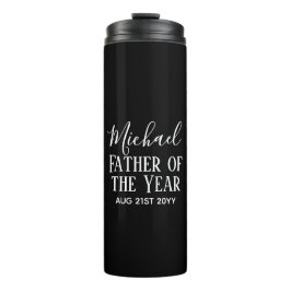 ファーザー・オブ・ザ・イヤーパパ夫マンCUSTOM文字 タンブラー