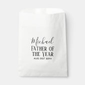 ファーザー・オブ・ザ・イヤーパパ夫マンCUSTOM文字 フェイバーバッグ (正面)