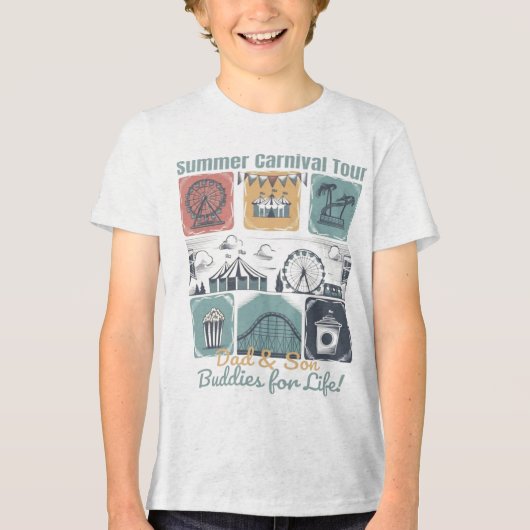 ファーザー&ソンサマーカーニバルツアーサマーティー トライブレンドTシャツ (正面)