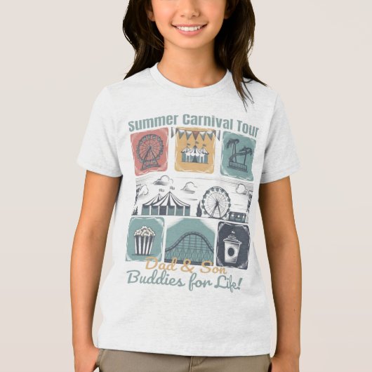 ファーザー&ソンサマーカーニバルツアーサマーティー トライブレンドＴシャツ (正面)