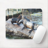 ファーシールのグループ マウスパッド (マウス)