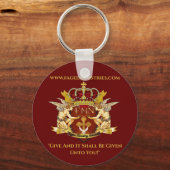 ファージ省ネットワークキーチェーン キーホルダー (正面)