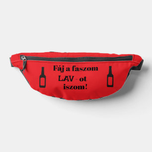 ファージLAV-to iszom! piros oldaltalska ファニーパック
