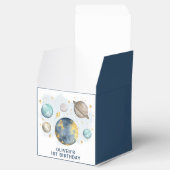 ファーストのまわりにトリップザサンネイビーブルーボーイ誕生日 フェイバーボックス (オープン)