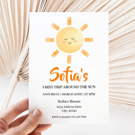 ファーストのまわりにトリップザサン誕生日 招待状