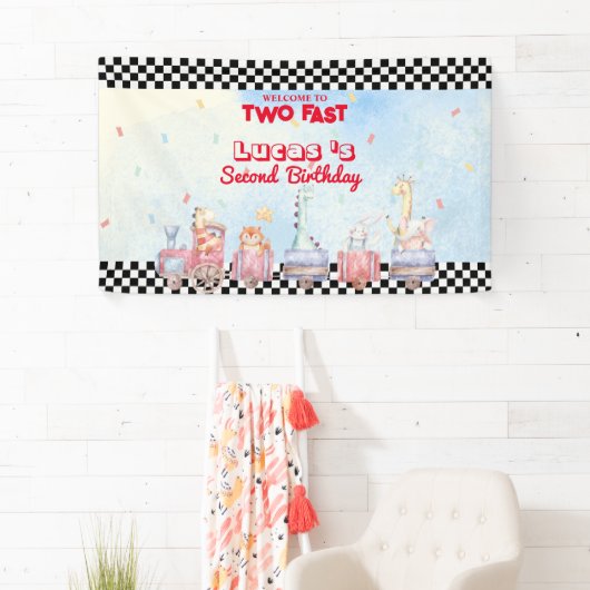 ファーストアニマルサファリレーシングトレイン2nd HBDパーティー 横断幕 (インサイチュ)