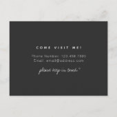 ファーストアパートメント新住所はがきアナウンス  ポストカード (裏面)