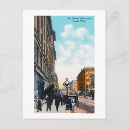 ファーストアベニューからのノーザンビュー ポストカード (正面)
