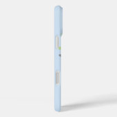 ファーストイニシャルプラス花とエミリー Case-Mate iPhoneケース (裏面 / 右)