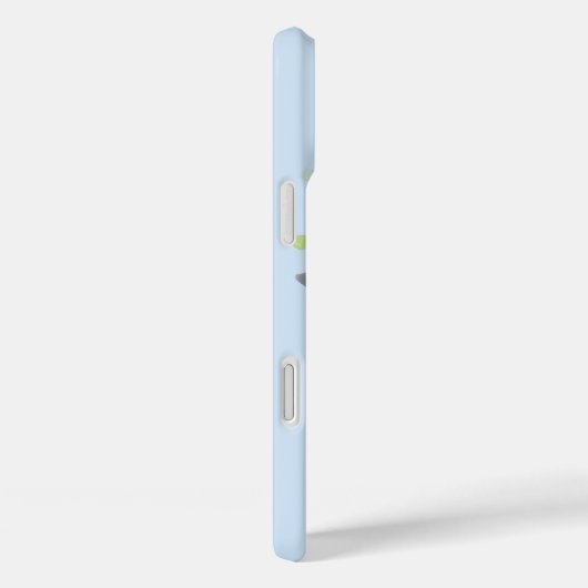 ファーストイニシャルプラス花とエミリー Case-Mate iPhoneケース (裏面 / 右)