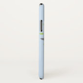 ファーストイニシャルプラス花のホリーの名前 Case-Mate iPhoneケース (裏面/右)