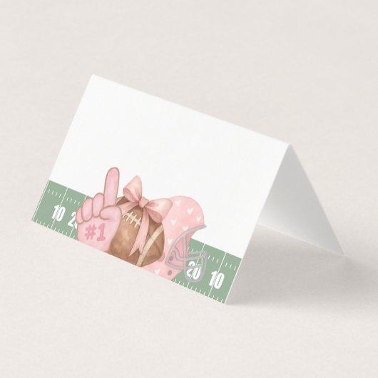 ファーストイヤーダウン、フットボールバースデー、ワン (正面)