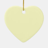 ファーストイースターピーキングバニーパーソナライズされたオーナメント セラミックオーナメント (裏面)