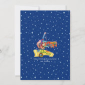 ファーストウィンターホリデーバースデーパーティー 招待状 (裏面)