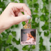 ファーストカスタムマザーズ・デイ保ベビーお母さユニークんと キーホルダー (手)