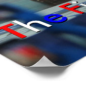 ファーストカップルのドナルドとメラニアトランプのリバティーボール ポスター (角)