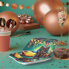 ファーストカー付き卒業カスタム男 ペーパープレート