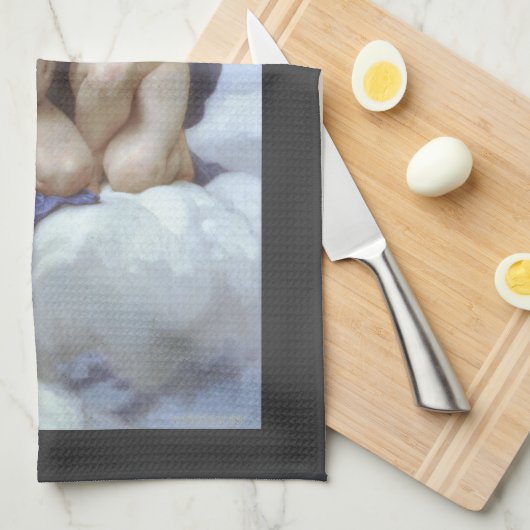 ファーストキスバイブーゲロー、ヴィンテージエンジェルビクトリアンズ キッチンタオル (四つ折り)