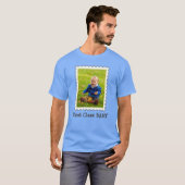 ファーストクラスベビーかわいいパーソナライズされたカスタム写真 Tシャツ (正面フル)