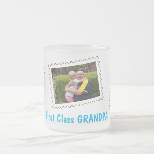 ファーストクラス最高ののグランドパカスタム3枚 フロストグラスマグカップ (中央)