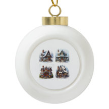 ファーストクリスマスビューティフルクリスマスハウスデザイン