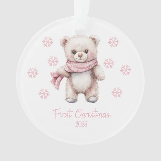 ファーストクリスマス 2025 オーナメント (正面)