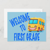 ファーストグレードバスへようこそ ポストカード (正面/裏面)