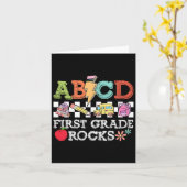 ファーストグレードロックペンシル稲妻先生ロックG カード (黄色い花)