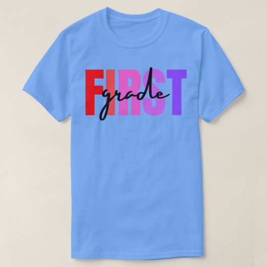 ファーストグレード先生2 Tシャツ (デザイン正面)