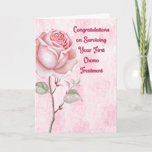 ファーストケモトリートメントカード サンキューカード (正面)