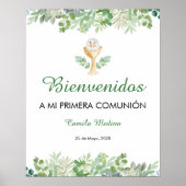 ファーストコミュニオンウェルカムカルテルデビエンヴェニダ ポスター (正面)
