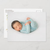 ファーストコミュニオンエンジェルグリッターサンキュー ポストカード (正面/裏面)