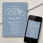 ファーストコミュニオン招待状 招待状