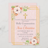 ファーストコミュニオン招待状 招待状 (正面/裏面)