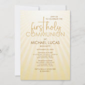 ファーストコミュニオン招待状 招待状 (正面)