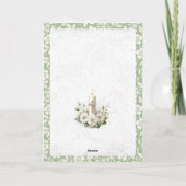 ファーストコミューニオンスペシャル恵みグリーティングカード カード (裏面)