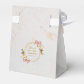 ファーストコミューニオンマーブル金ゴールドオーキンスフローラガール フェイバーボックス (裏面サイド)