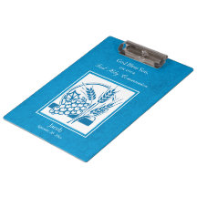 ファーストコミューン、小麦、ぶどうブルー