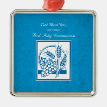 ファーストコミューン、小麦、ぶどうブルー