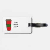 ファーストコーヒー ラゲッジタグ (裏面横)