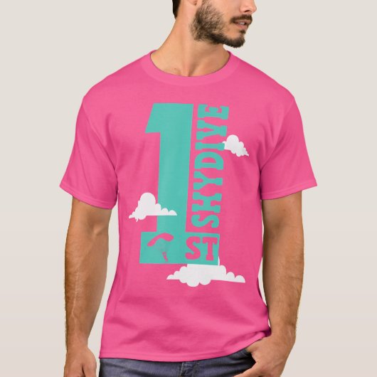 ファーストスカイダイブスカイダイビング Tシャツ (正面)
