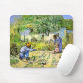 ファーストステップ(ミレット後)ヴァンゴッホファインアート マウスパッド (マウス)