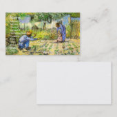 ファーストステップ(ミレット後)ヴァンゴッホファインアート 名刺 (正面/裏面)