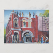 ファーストステートバンクの建設 ポストカード (正面)