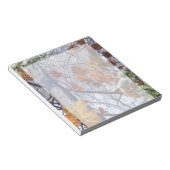 ファーストスノーウィンターカモフラージュスタイル ノートパッド (アングル)