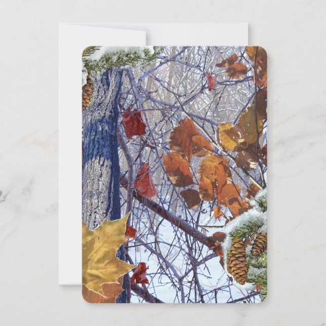 ファーストスノーウィンターカモフラージュプリント (正面)