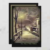 ファーストスノーホリデーカード シーズンカード (正面/裏面)