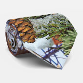 ファーストスノー迷彩柄 ネクタイ (ロール)